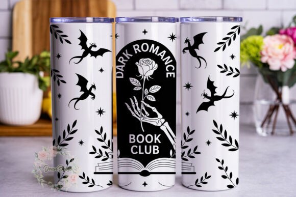 Dark Fantasy Book Club 20oz Tumbler Wrap
