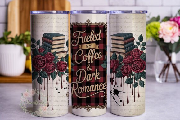Dark Romance Coffee Book 20oz Tumbler Wr