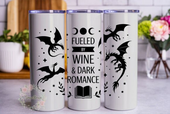 Dark Romance Dragon 20oz Tumbler Wrap