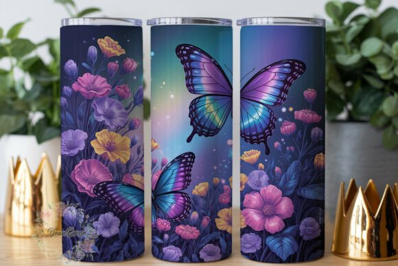 Ethereal Butterfly Garden 20oz Tumbler