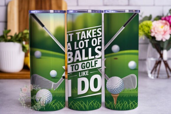 Golf Course Humor 20oz Tumbler Wrap