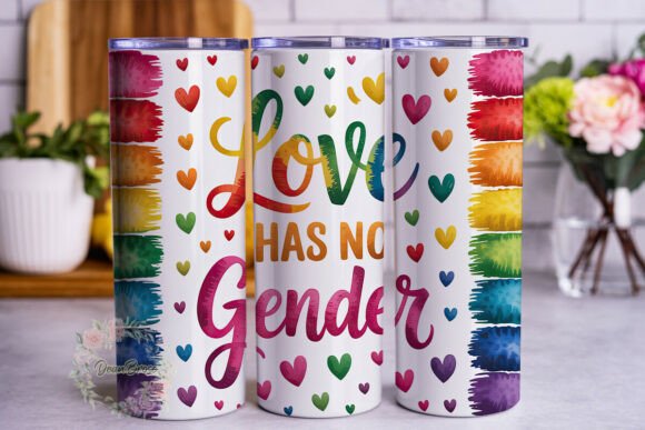 Love Has No Gender 20oz Tumbler Wrap