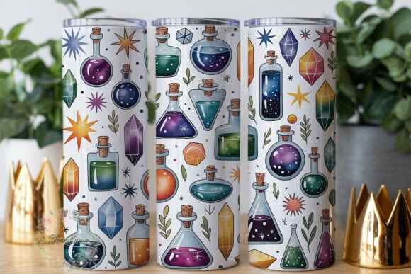 Mystical Potion Crystal Tumbler Wrap