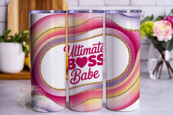 Ultimate Boss Babe 20oz Tumbler Wrap